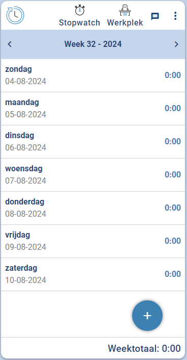 urenregistratie urenregistratie